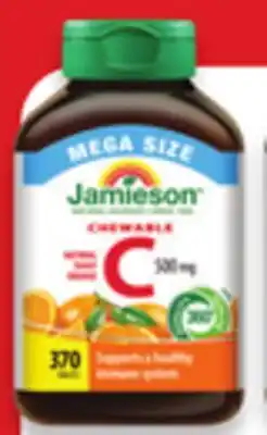 Walmart Jamieson mega size vitamin C 370s offer