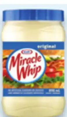 Walmart Miracle Whip 890 mL offer