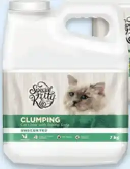 Walmart Special Kitty clumping cat litter offer