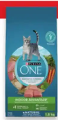 Walmart Purina ONE dry cat food offer