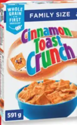 Walmart General Mills family size cereal offer