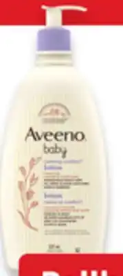 Walmart Aveeno baby lotion offer