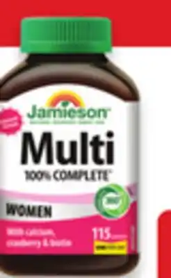 Walmart Jamieson 100% complete multi women 115s offer