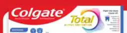 Walmart Colgate Total 120 mL toothpaste offer