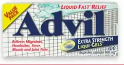 Walmart Advil Extra Strength 100s offer