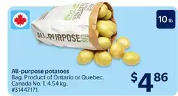 Walmart All Purpose Potatoes offer