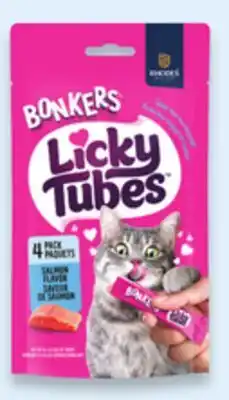 Walmart Bonkers Licky Tubes cat food offer