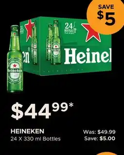 The Beer Store HEINEKEN offer