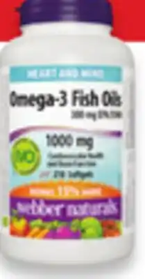 Walmart Webber Naturals Omega-3 offer