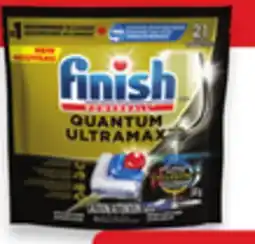 Walmart Finish Quantum dishwasher tabs 21s - 30s or Jet-Dry rinse aid 621 mL offer