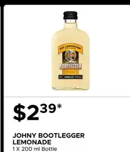 The Beer Store JOHNY BOOTLEGGER LEMONADE offer