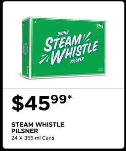 The Beer Store STEAM WHISTLE PILSNER offer