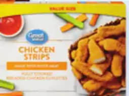 Walmart Great Value breaded chicken strips offer