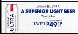 The Beer Store Michelob ULTRA offer