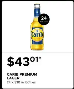 The Beer Store CARIB PREMIUM LAGER offer