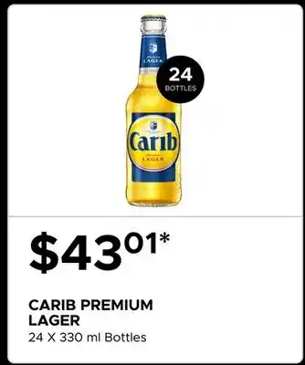 The Beer Store CARIB PREMIUM LAGER offer