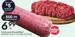 Sobeys Fresh Lean Ground Beef offer