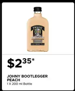 The Beer Store JOHNY BOOTLEGGER PEACH offer