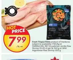 Sobeys Fresh Tilapia Fillets offer