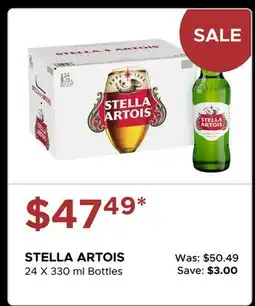 The Beer Store STELLA ARTOIS offer
