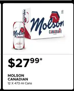 The Beer Store MOLSON CANADIAN offer
