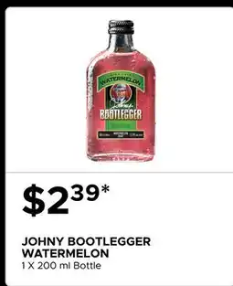 The Beer Store JOHNY BOOTLEGGER WATERMELON offer