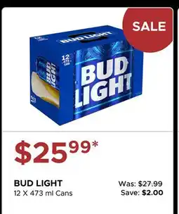 The Beer Store BUD LIGHT offer