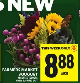 Food Basics FARMERS MARKET BOUQUET offer
