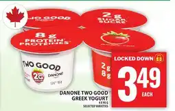 Food Basics DANONE TWO GOOD GREEK YOGURT offer