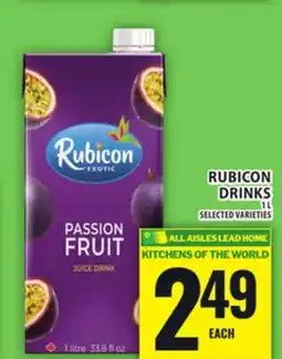 Food Basics RUBICON DRINKS offer