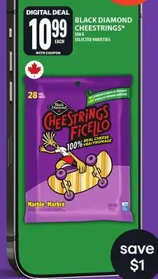 Food Basics BLACK DIAMOND CHEESTRINGS offer