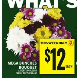 Food Basics MEGA BUNCHES BOUQUET offer