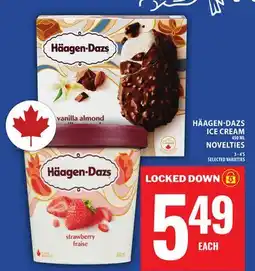 Food Basics HÄAGEN-DAZS ICE CREAM OR NOVELTIES offer