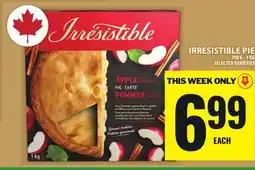 Food Basics IRRESISTIBLE PIE offer
