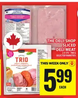 Food Basics THE DELI-SHOP SLICED DELI MEAT offer