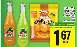 Food Basics JARRITOS SODA OR PICARD'S CHIP NUTS offer