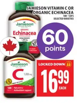 Food Basics JAMIESON VITAMIN C OR ORGANIC ECHINACEA offer