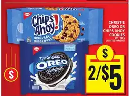 Food Basics CHRISTIE OREO OR CHIPS AHOY COOKIES offer