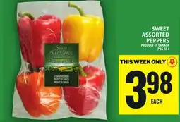 Food Basics SWEET ASSORTED PEPPERS offer