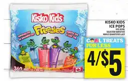 Food Basics KISKO KIDS ICE POPS offer