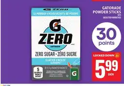 Food Basics GATORADE POWDER STICKS offer