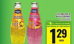 Food Basics CASABLANCA BASIL DRINKS offer