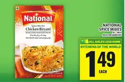 Food Basics NATIONAL SPICE MIXES offer