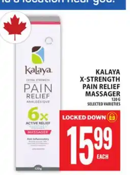 Food Basics KALAYA X-STRENGTH PAIN RELIEF MASSAGER offer