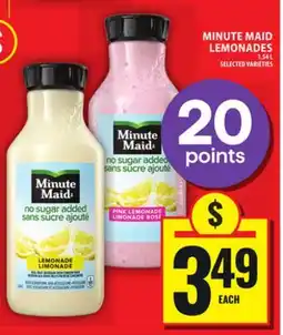 Food Basics MINUTE MAID LEMONADES offer