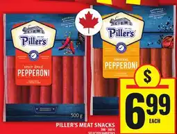 Food Basics PILLER'S MEAT SNACKS offer