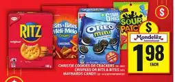 Food Basics CHRISTIE COOKIES OR CRACKERS OR CRISPERS OR BITS & BITES OR MAYNARDS CANDY offer