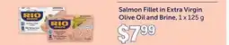 Fortinos SALMON FILLET IN EXTRA VIRGIN OLIVE OIL AND BRINE, 1 x 125 g offer