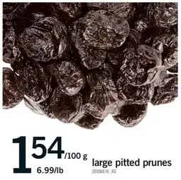 Fortinos LARGE PITTED PRUNES offer