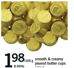 Fortinos SMOOTH & CREAMY PEANUT BUTTER CUPS offer